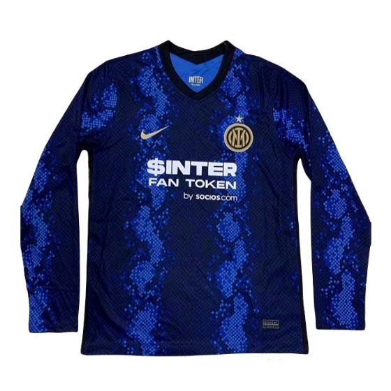 Tailandia Camiseta Inter Milan 1ª ML 2021-2022